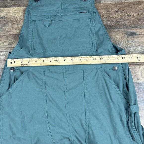 Duluth Trading Co Women's Heirloom Gardening Overalls Green Small X 31 EUC - Picture 5 of 9